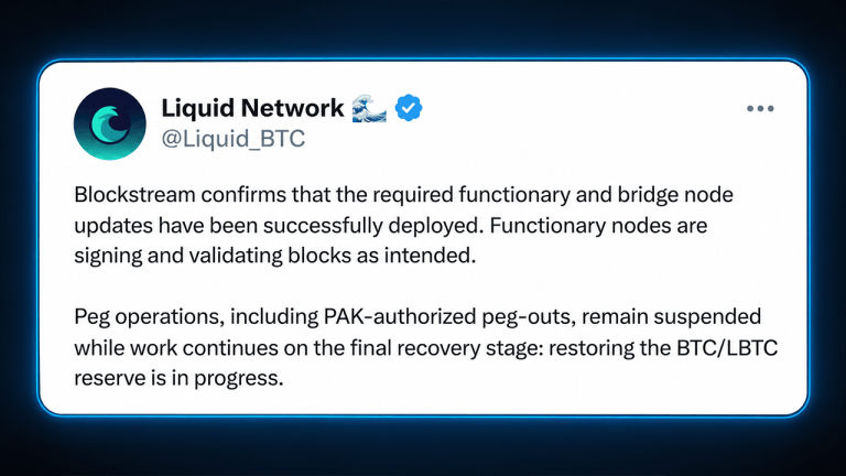 L btc peg out still shut down as blockstream refuses hacker demand