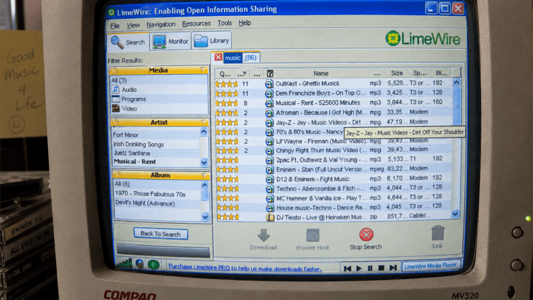Remember limewire? a meme coin just bought the legacy p2p brand