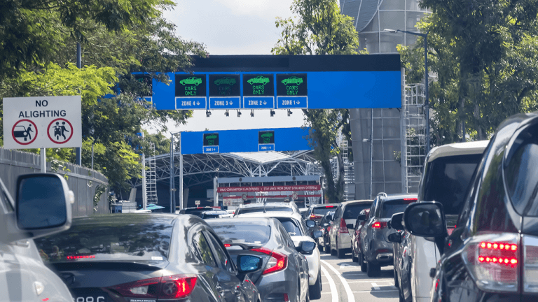 The real mark of luxury in this bustling metropolis? owning any car at all