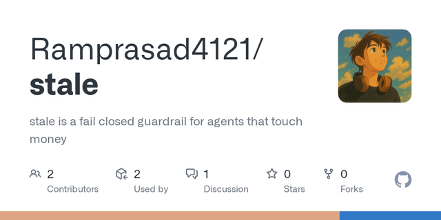 Stale: an open source, fail closed defi security guardrail suite in pure rust for autonomous ai agents