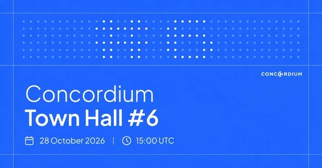 Concordium town hall #6