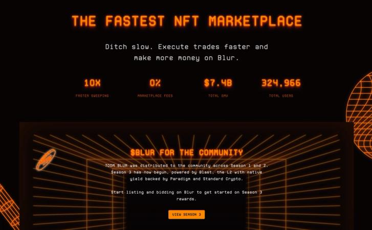Once largest ethereum nft marketplace blur is shutting down after volumes collapse 99%
