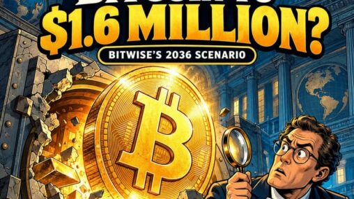 Bitwise sees bitcoin at $1.6 million. one line in its model explains 82% of the bet.