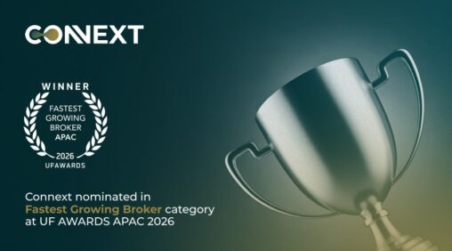 Connext takes home the fastest growing broker award at uf awards apac 2026
