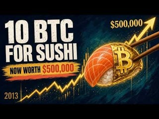 Paying 10 bitcoin for sushi in 2013