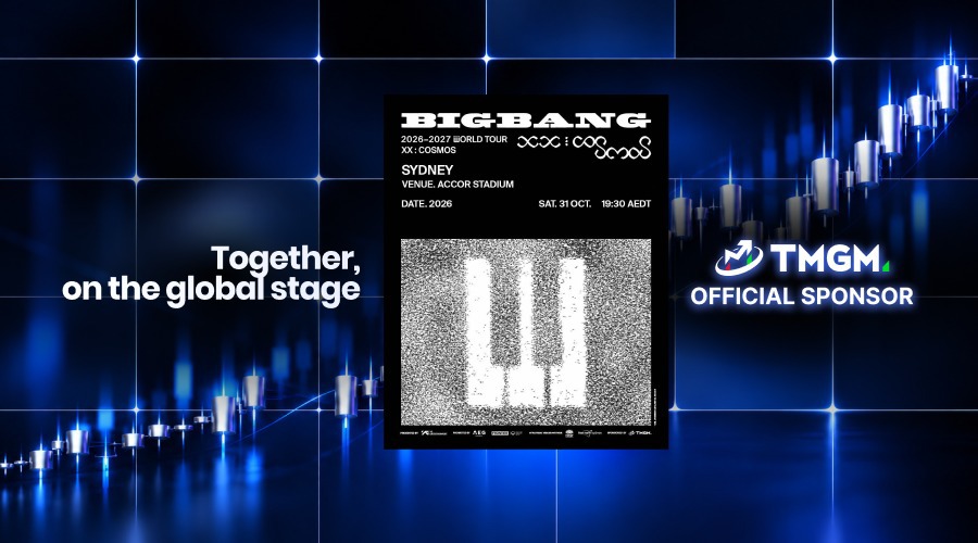 Tmgm named official financial online trading sponsor of bigbang 2026–2027 world tour in sydney