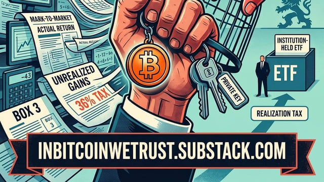 The ultimate tax trap: how a new dutch law could force you to sell your bitcoin just to pay the government.