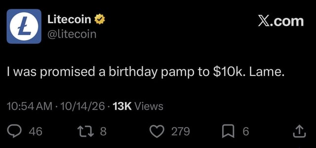 Happy cake day litecoin 🎂
