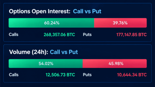 Bitcoin traders stack $4.5 billion in calls as $95k bets take shape
