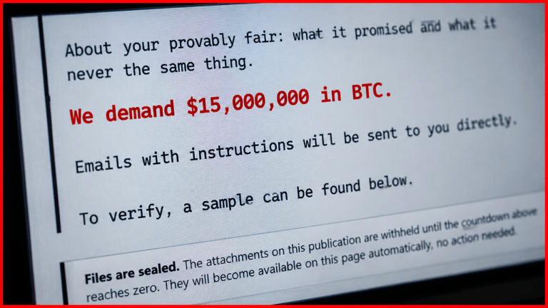 Crypto casino gamdom faces $15m bitcoin ransom after multimillion dollar hack