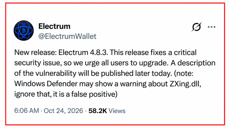 Electrum wallet attack hid bitcoin theft behind a fee increase