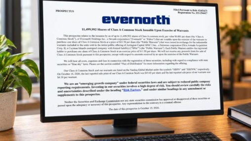 Ripple backed evernorth eyes $132m funding amid xrp buying plans