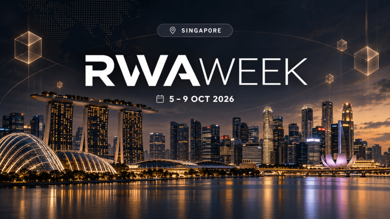 Rwa week singapore 2026 brings together institutional finance and digital asset leaders as tokenization moves toward mainstream adoption