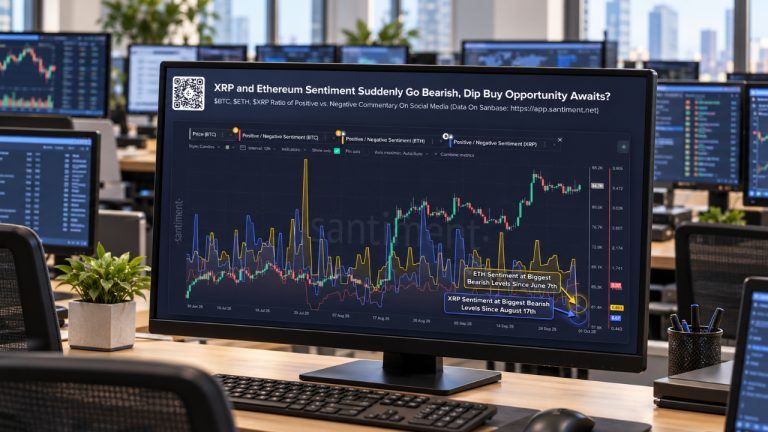 Xrp sentiment turns bearish as bullish to bearish ratio hits 0.67