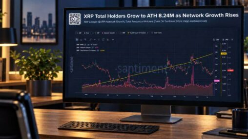 Xrp wallets hit record 8.24 million as network growth accelerates